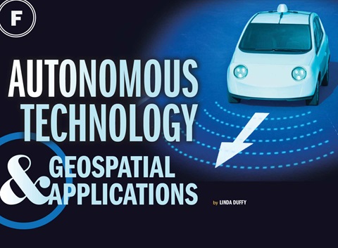 Autonomous Technology & Geospatial Applications